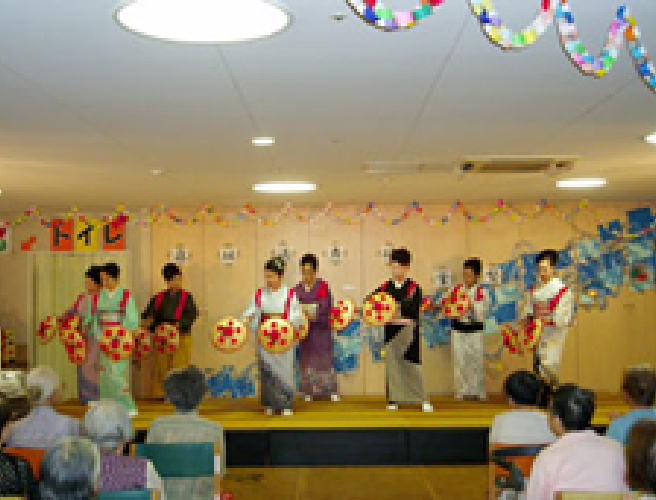 日本舞踊の催し